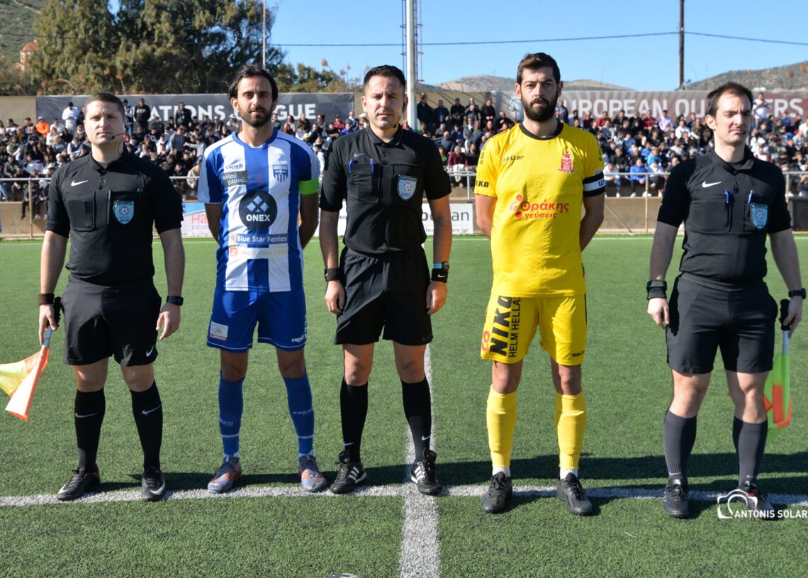 Όρθια (0-0) στη Σύρο η Κόρινθος! – Με δέκα για ένα ημίχρονο ο ΠΑΣ